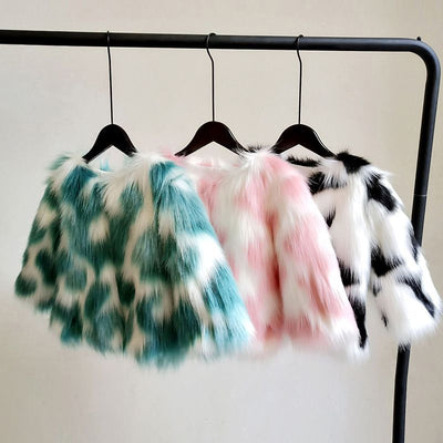 Abrigo de Invierno de Piel Sintética para Niños - Image 3