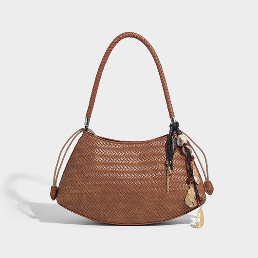 Bolso Tejido Axilar Commuter - Cartera Versátil de Hombro - Image 6