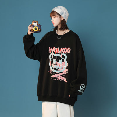 Sudadera Hip Hop Mujer Tendencia Urbana Ins - Image 8