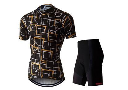 Conjunto de Ciclismo Dorado Premium