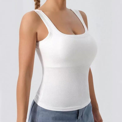 Musculosa Acolchada con Tirantes Ajustables - Comodidad Premium para Uso Diario - Image 22