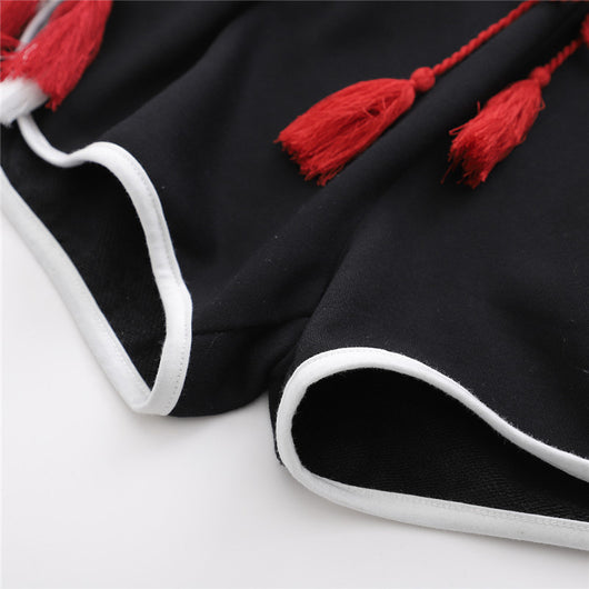 Shorts y Pantalones Casuales con Cintura Elástica para Mujer - Image 3