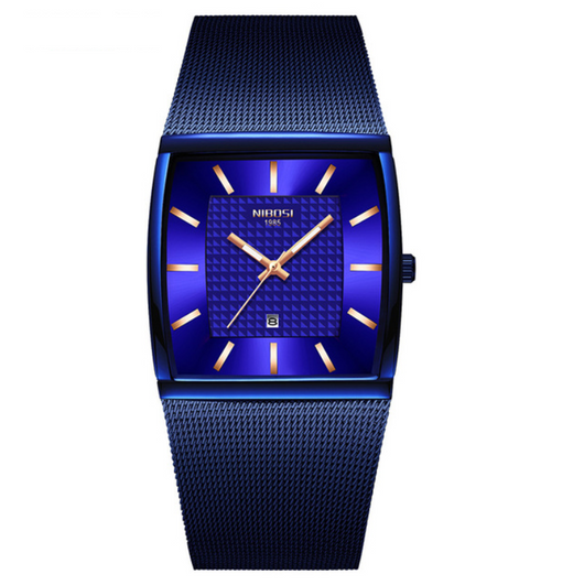 Reloj de Pulsera Cuadrado Personalidad con Malla Casual - Image 9