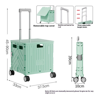 Carrito Plegable Portátil para Compras y Transporte - Image 4