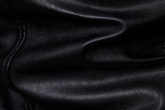 Chaqueta de Cuero PU para Motociclista con Cuello Sólido - Talla Grande - Image 3
