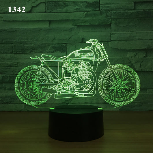 Lámpara de Escritorio LED Diseño Motociclista - Image 6