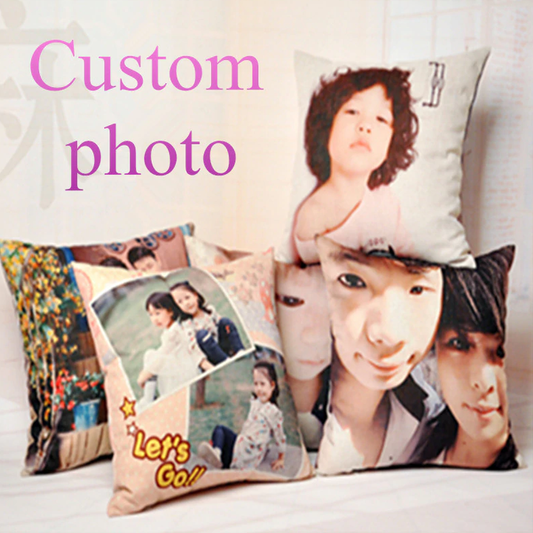 Funda de Cojín Decorativa Personalizable para Sofá y Respaldo