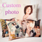 Funda de Cojín Decorativa Personalizable para Sofá y Respaldo