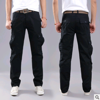 Pantalones Cargo Militares Multibolsillos para Hombre - Ropa Deportiva y Outdoor - Image 5