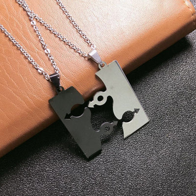 Collar Colgante de Amistad Divisible - Image 5