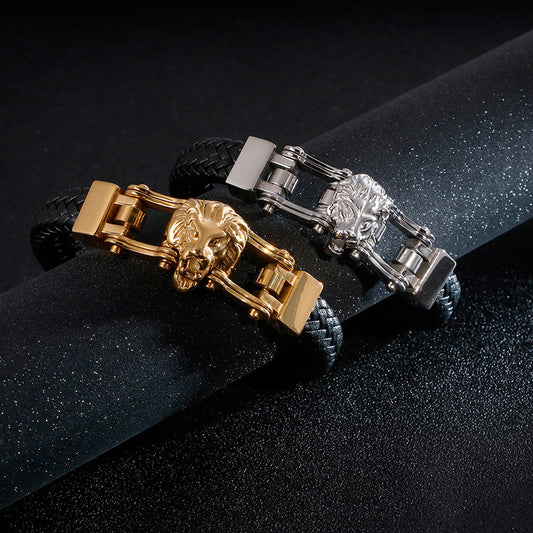 Pulsera de Hombre Locomotora - Diseño Minimalista y Elegante - Image 2