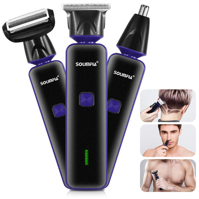 Afeitadora Multifuncional 3 en 1 para Hombre - Recortador de Vello Nasal - Image 5