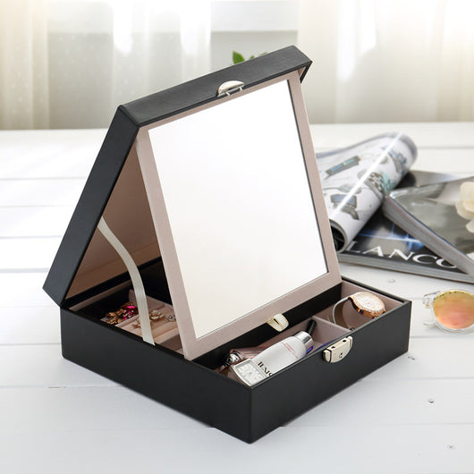 Caja Organizadora Multifunción de Madera Personalizable para Joyas y Cosméticos - Image 9