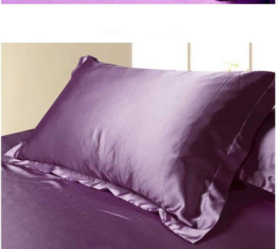 Funda de Almohada Satén Seda Simulada - Suavidad Premium - Image 7