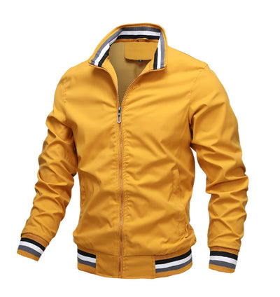 Chaqueta Deportiva de Color Sólido para Primavera y Otoño - Image 6
