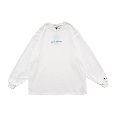 Playera Hiphop Suelta de Manga Larga - Image 17