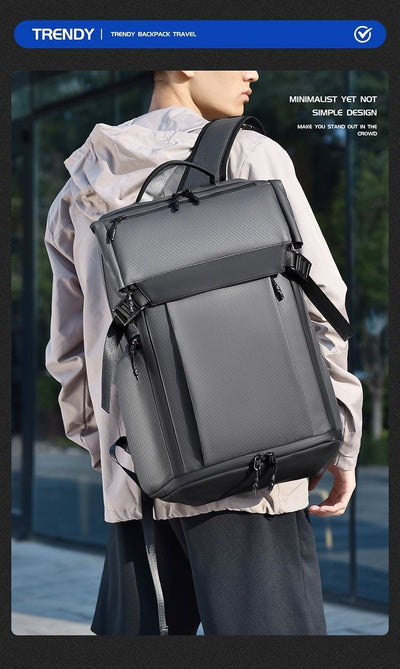 Mochila Ejecutiva Multiuso para Laptop con Diseño Urbano - Image 16