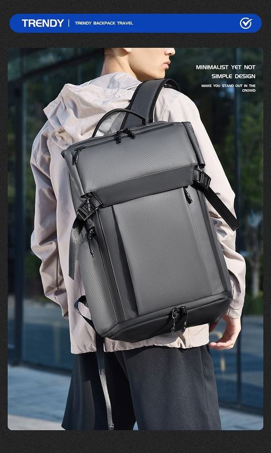 Mochila Ejecutiva Multiuso para Laptop con Diseño Urbano - Image 16