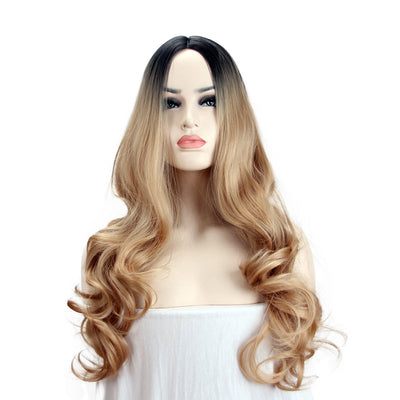 Peluca Larga Degradada Estilo Europeo y Americano para Mujer - Image 10