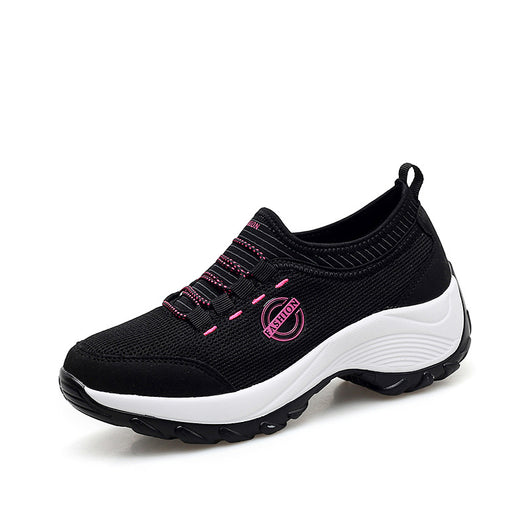 Tenis Deportivos Ligeros Talla Grande con Suela Gruesa y Diseño Antideslizante Reductores - Image 3