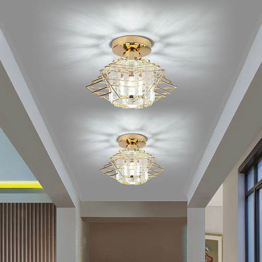 Lámpara de Techo LED Cristal Estilo Europeo Moderno - Image 4
