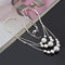 Collar de Perlas con Chapado en Plata