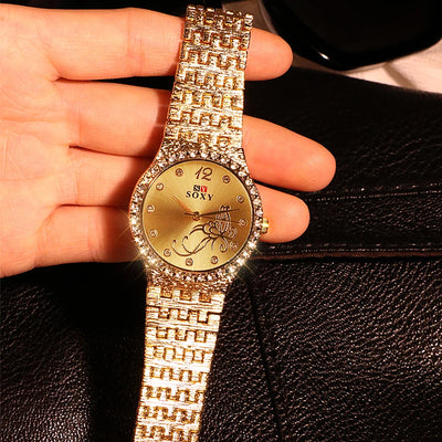 Reloj para Dama Casual con Diseño de Flores y Mariposas - Image 10