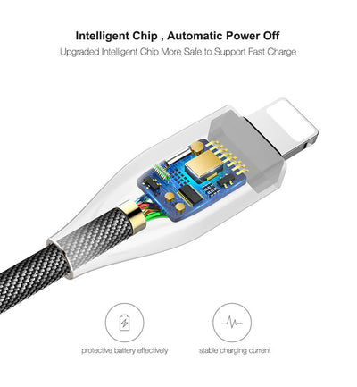 Cable de Datos Fromi Aleación de Zinc - Carga Rápida y Duradera - Image 10