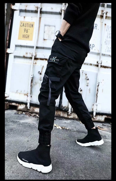 Pantalones Casuales Holgados para Hombre con Diseño Moderno - Image 4