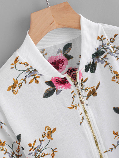 Cardigan Estampado con Cierre - Image 3