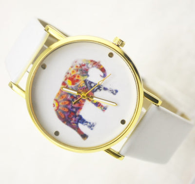 Reloj Geneva con Correa de Cuero Elefante - Estilo Casual y Elegante - Image 7