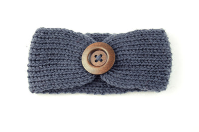 Diadema de lana tejida a mano para bebé - Image 6