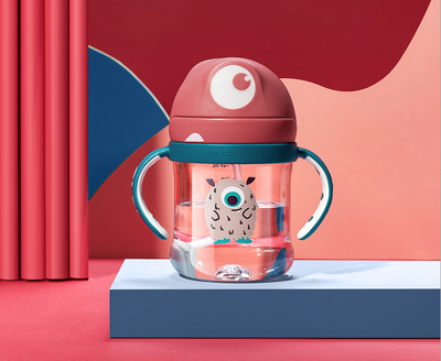 Vaso Infantil 240ml con Popote Anti-Asfixia Diseño Adorable - Image 8