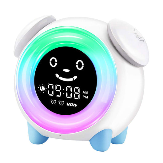 Reloj Despertador Digital con Luz Nocturna Multicolor
