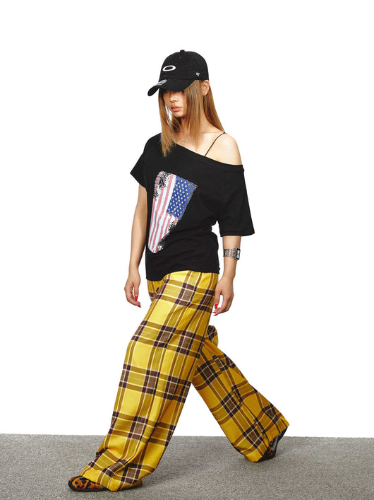 Camiseta Estampada con Bandera para Mujer - Image 4