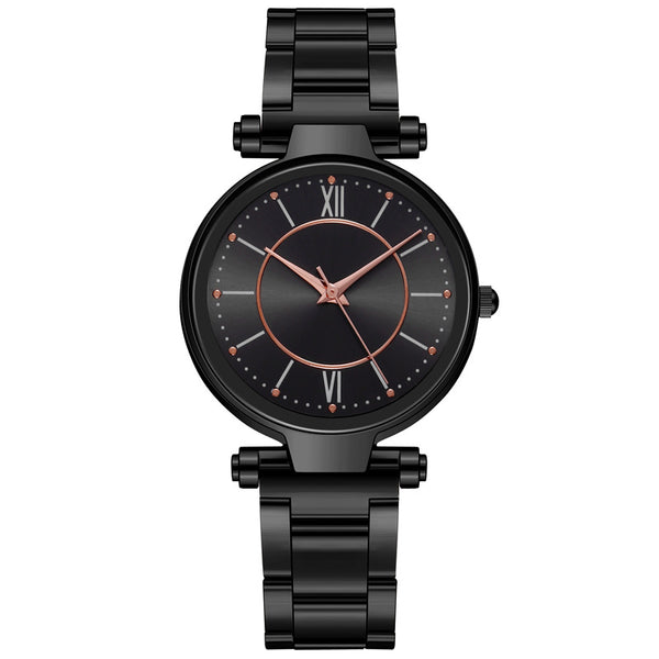 Reloj de Cuarzo Casual para Dama Estudiante con Correa de Acero - Image 11