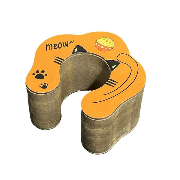Rascador Plegable para Gatos con Pelota Magnética y Tablero Intercambiable - Image 5