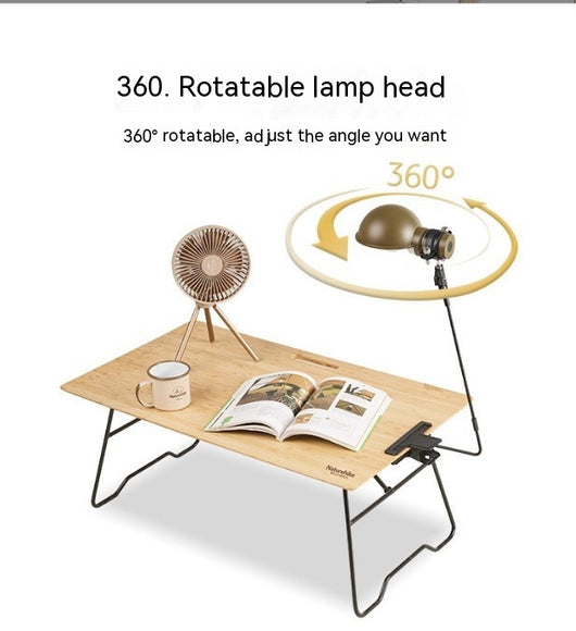 Lámpara LED Recargable para Camping - Luz Ambiental Portátil - Image 2