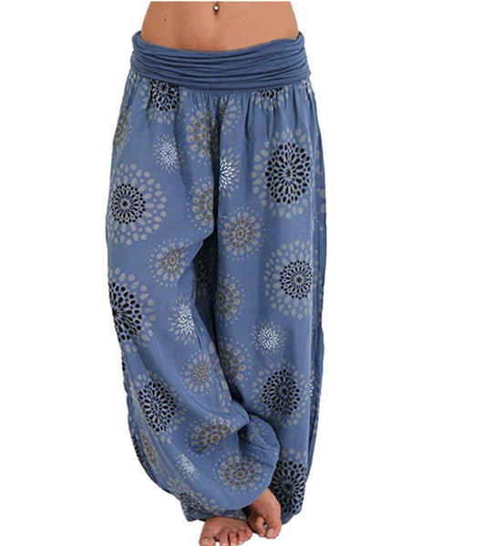 Pantalones Casuales Mujer Estilo Europeo con Estampado Digital y Corte Relajado - Image 8