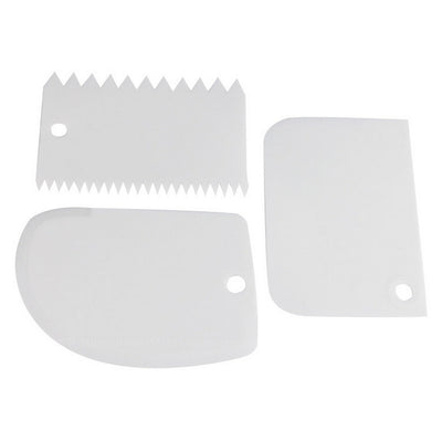 Set de 3 Espátulas de Plástico para Masa, Glaseado y Fondant - Image 8