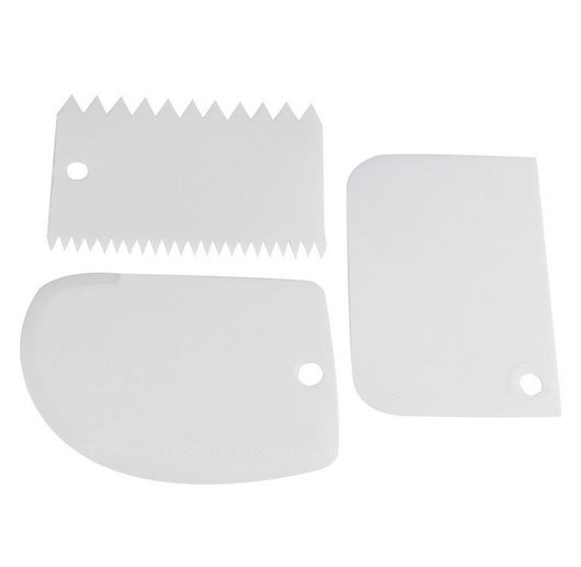 Set de 3 Espátulas de Plástico para Masa, Glaseado y Fondant - Image 8