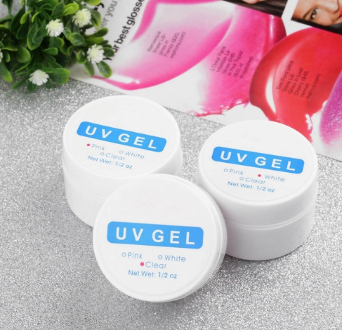 Gel UV Constructor de Uñas 3 Colores - Kit Profesional Removible para Salón