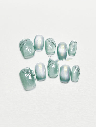 Uñas Postizas de Diseño Premium para Verano - Image 5