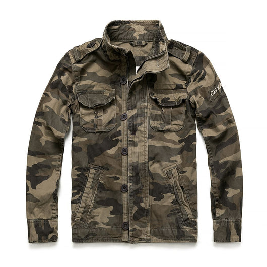 Chaqueta de Mezclilla Camuflaje - Image 5