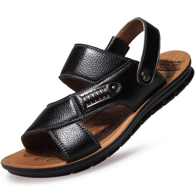Sandalias de Cuero para Hombre - Zapatos de Playa Cómodos - Image 4