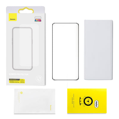 Protector de Pantalla Curvo Adhesivo Total para P50 Pro - Negro - Image 11