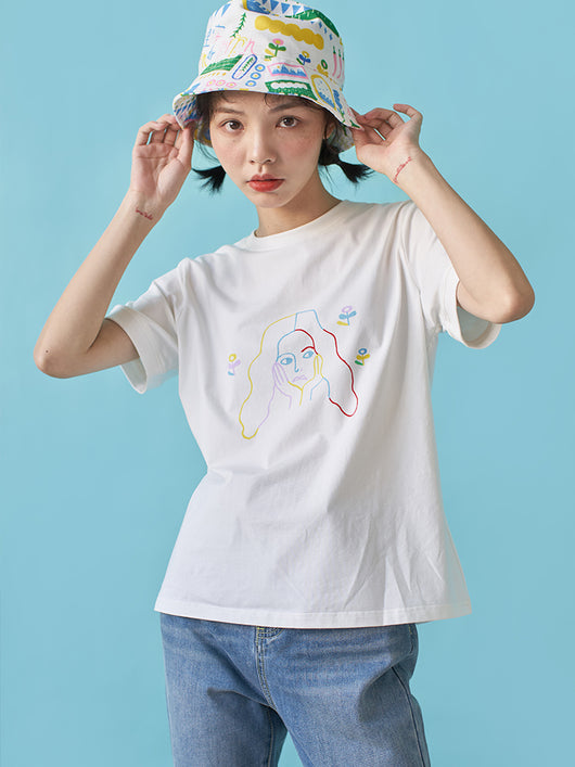 Playera Holgada para Niña - Diseño Casual y Cómodo - Image 4