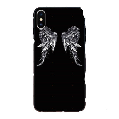 Funda para iPhone con Alas de Ángel y Demonio - Diseño Dual Simbólico - Image 11