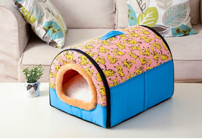 Casa Cama Mascota Cuatro Estaciones - Nido Confortable para Perros y Gatos - Image 8
