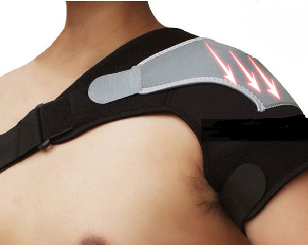 Protector de Hombro Ajustable con Correa de Soporte Tipo Guardaespaldas